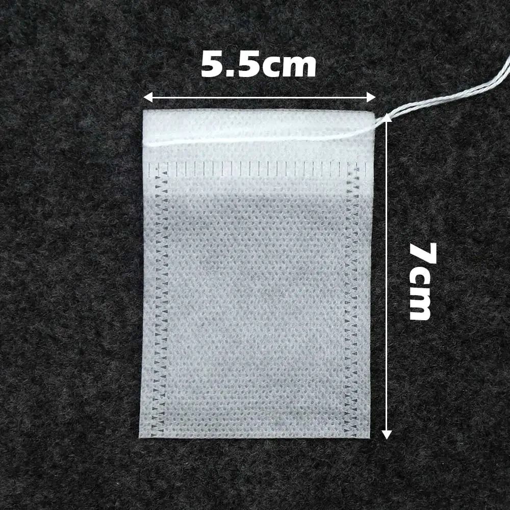 Чайные пакетики 100 шт./лот для чайного пакетика инфузор со шнурком Heal Seal 5 5x7 см