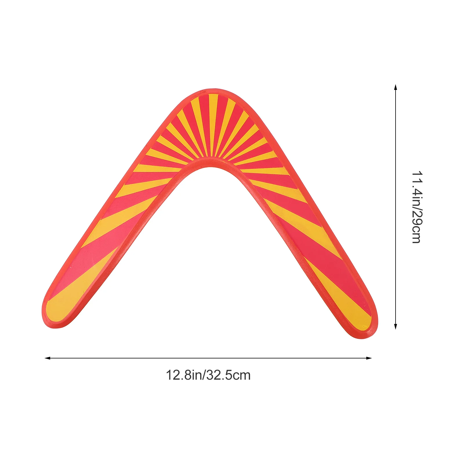 

2pcs Funny V Shaped Boomerang Playthings Kids Wood Boomerang Toy Outdoor Throw Catch Sport Game Blue and Orange