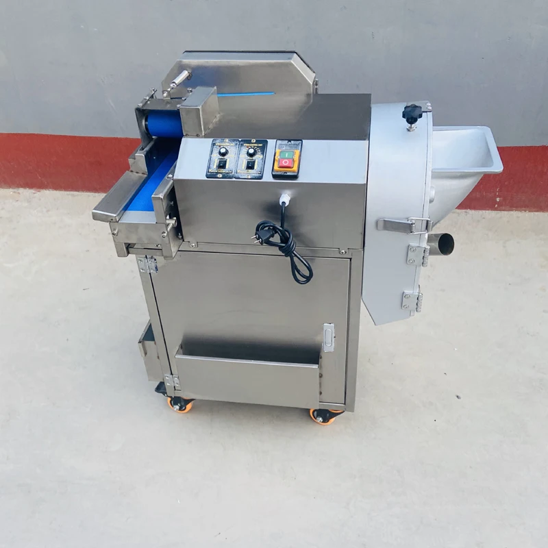 

Automatic Carrot Slicer Commercial Electric Dicing Machine Stainless Steel Vegetables Cutting Machine