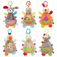 kids toys baby rattles soft toy baby toys 0 12 months cute plush animal doll educational toy for children hanging bed stroller