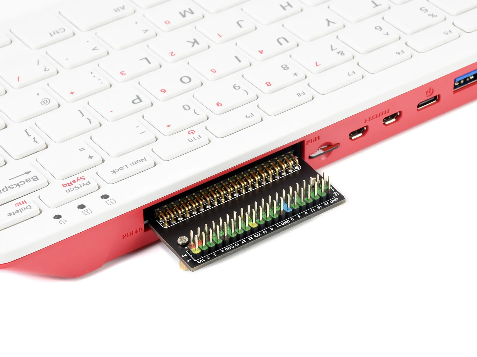 Адаптер заголовка для Raspberry Pi 400 GPIO расширение разработан | Компьютеры и офис