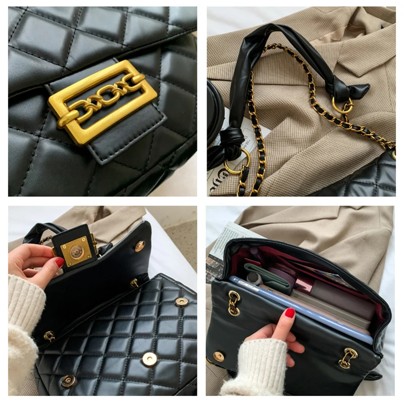 

Retro Fashion Women Handbag 2020 New High Quality PU Leather Women Handbag Large Capacity Single Shoulder Messenger Bag