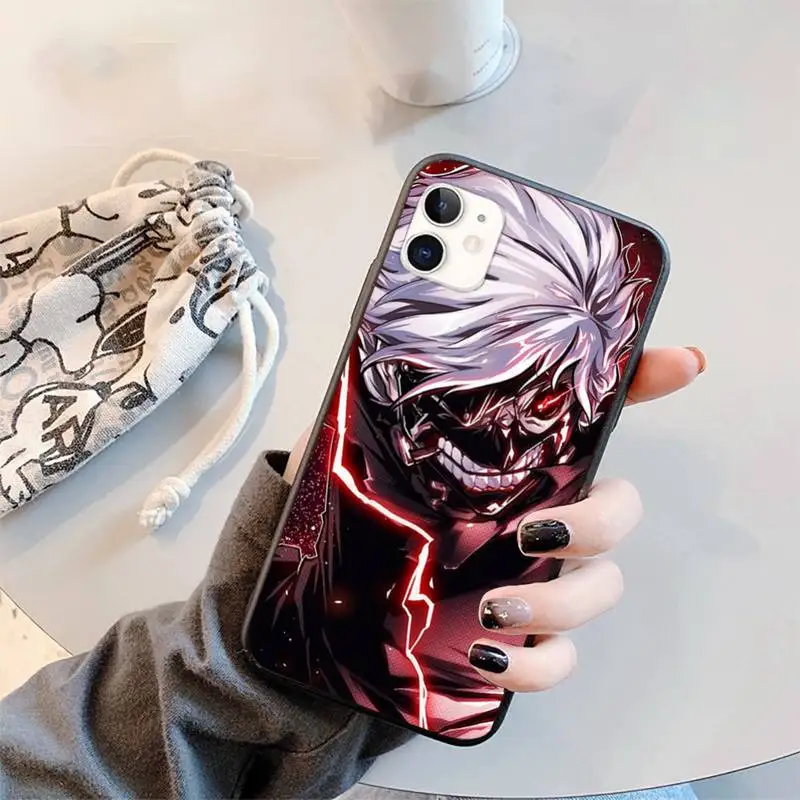 

Tokyo Ghouls Phone Case for iPhone 11 12 mini pro XS MAX 8 7 6 6S Plus X 5S SE 2020 XR