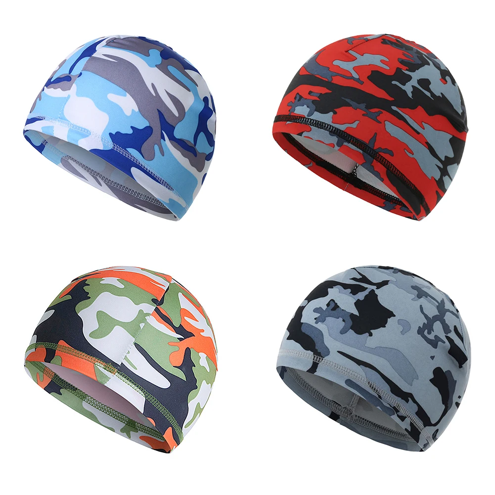 

Summer Sweat-absorbent and Breathable Riding Cap Ice Cloth Sunscreen Bicycle Headscarf Helmet Lining Sports Fishing Running Cap