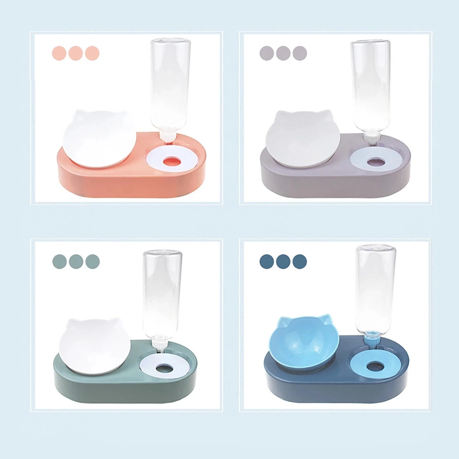 

Non-Slip Cat Bowl Dog Bowl With Stand Pet Feeding Dog Water Bowl Cats Food Pet Bowls Dogs Supplies Feeder Automatic Dog Feeder