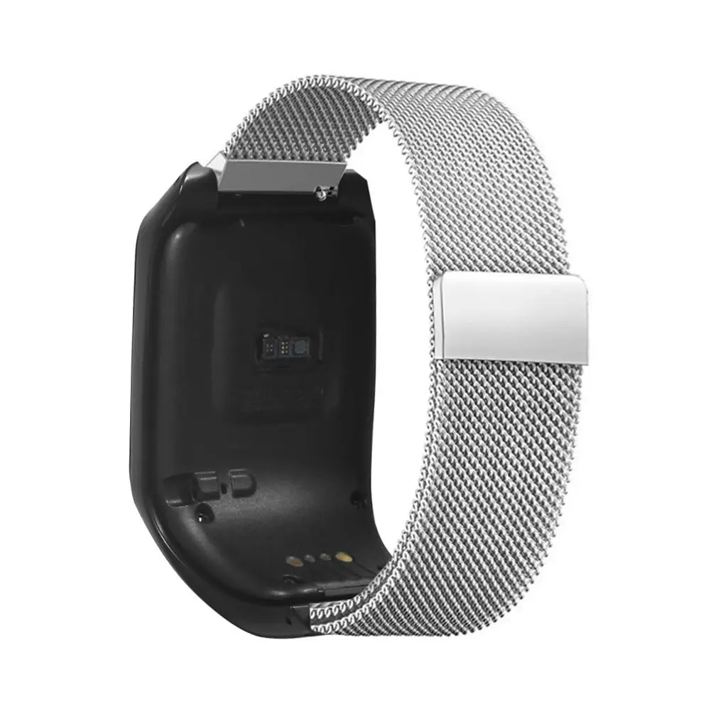 Silver Замена Миланский ремешок для TomTom Runner 3 TomTom Adventurer Роскошные нержавеющие стальные «Умные» часы замена браслета - Цвет ремешка: Silver