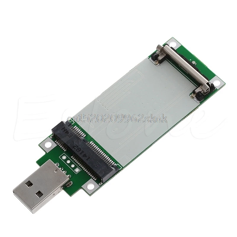 Mini PCI-e Wireless WWAN USB адаптер карта с слотом для SIM-карты тестирование модуля |