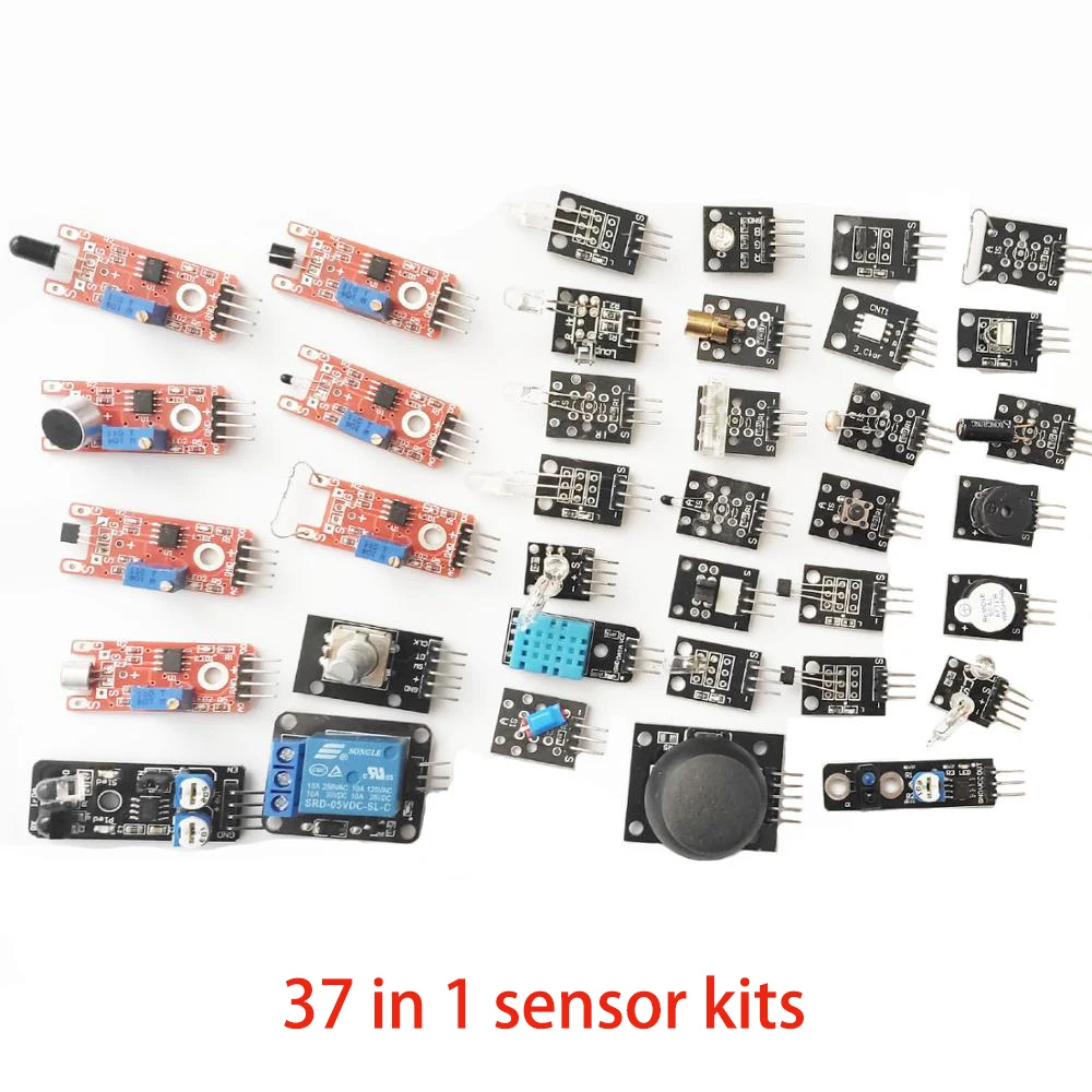 45 в 1 s модуль датчика стартовый набор для arduino / 37 Набор DIY UNO R3 MEGA2560|Интегральные