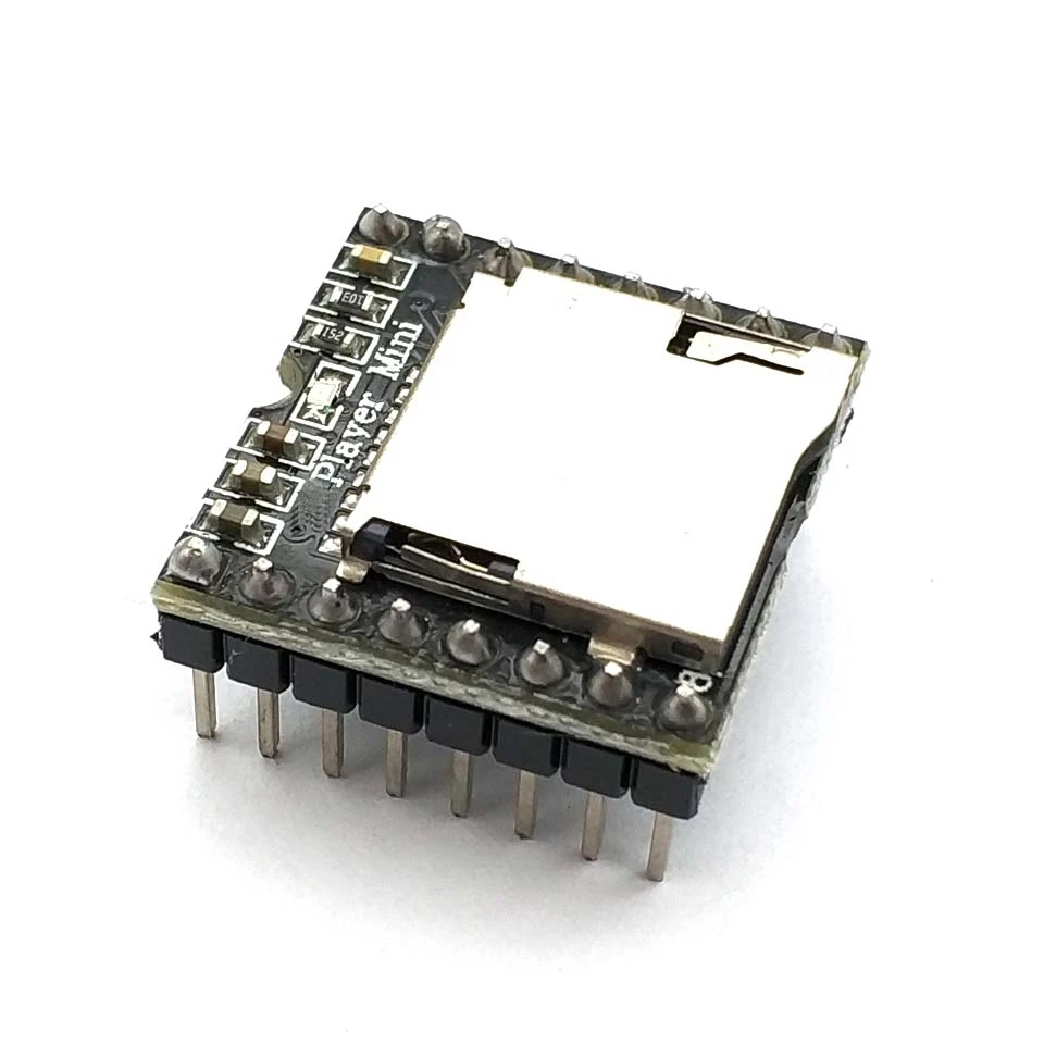 Плата декодирования голоса DFPlayer для Arduino UNO мини модуль MP3-плеера TF-карта usb-диск