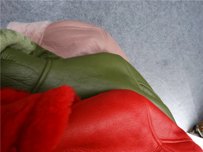 YR!. Новая женская куртка из натуральной кожи. Зимнее пальто из овчины. Jexxi высокое качество. Толстая теплая короткая куртка