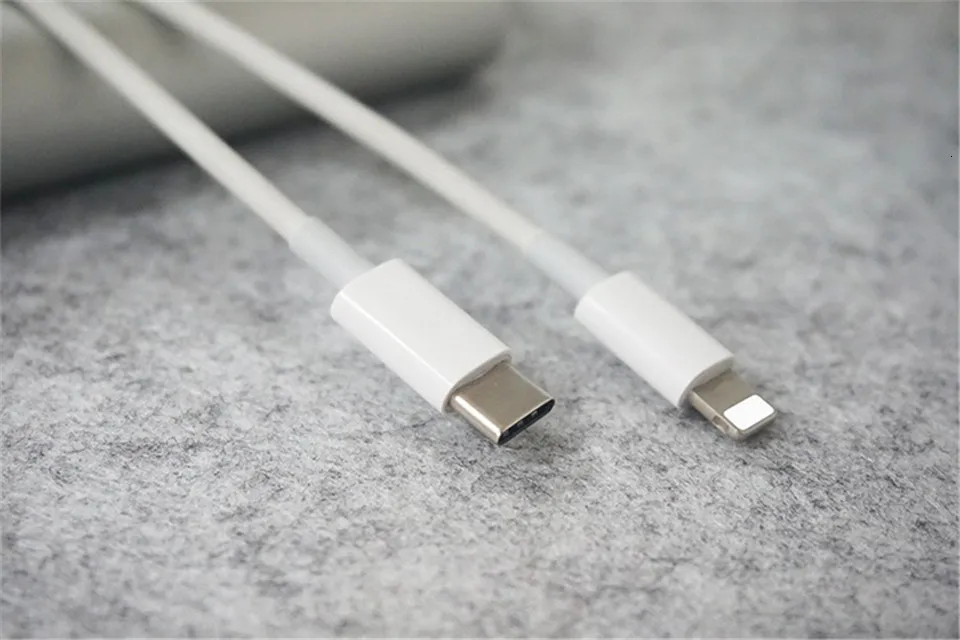 PD кабель для быстрой зарядки для USB C Lightning для iPhone Xs X 8 pin для type C 3A быстрое зарядное устройство для type C Lightning Macbook для телефона