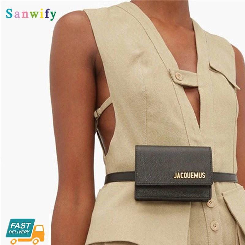 Mini Waist Packs Fanny Bag Famous Brand Bags Women PU Leather Ladies Handbag Luxury Designer Crossbody For | Багаж и сумки