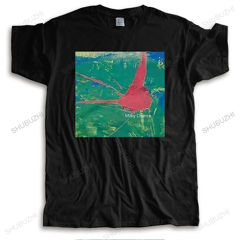 

Hot sale men summer brand tshirt cotton t shirt Milky Chance Sadnecessary Funny print Top Mens streetwear Teeshirt euro size
