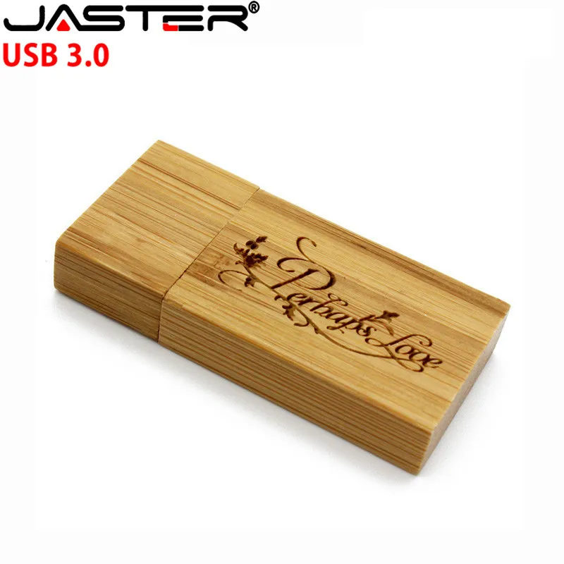 USB-флеш-накопитель JASTER деревянный 4/8/16/32/64 ГБ в подарочной коробке | Компьютеры и