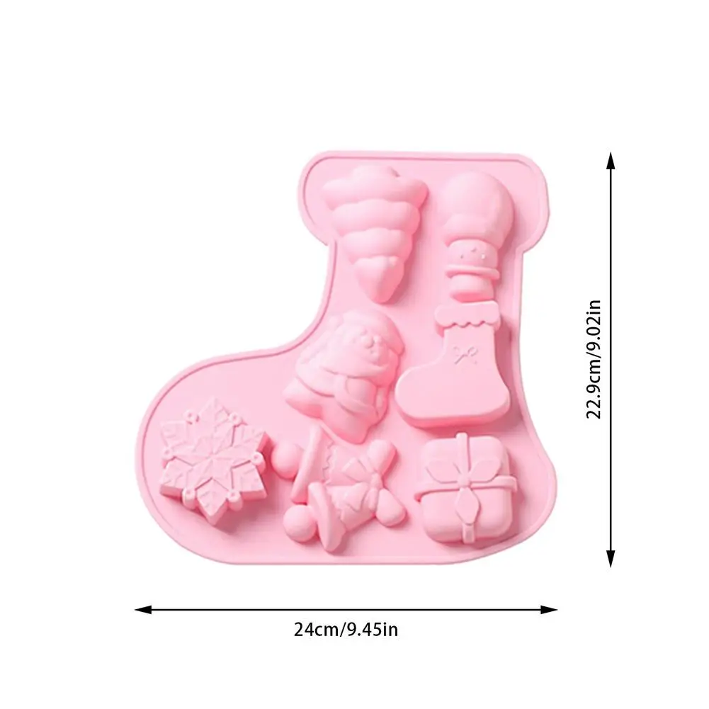 Новый торт силиконовые формы Рождество дорогой Снеговик Шоколад DIY Fondont сахарный