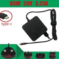 65w usb type c 20v 3 25a universal laptop charger adapter power supply for asus lenovo hp dell xiaomi adl 65a1 eu plug