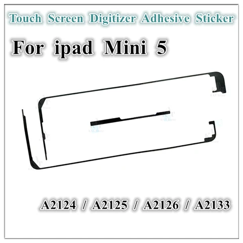 5 комплектов дигитайзера сенсорного экрана, водонепроницаемая клейкая лента, наклейка для iPad 5 6 Air 1 2 Mini 1 2 3 4 5 7,9 2017 2018 9,7 дюйма