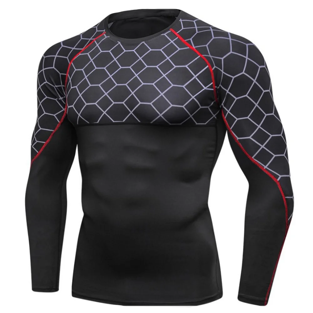 Men Compression Base Layer Athletic Tights Workout Gym Training Shirts Running Pants FI-19ING | Спорт и развлечения