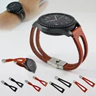 Ремешок из натуральной кожи для Samsung Gear S3 Frontier Classic Galaxy Watch 46 мм, сменный кожаный браслет для наручных часов 22 мм, # B