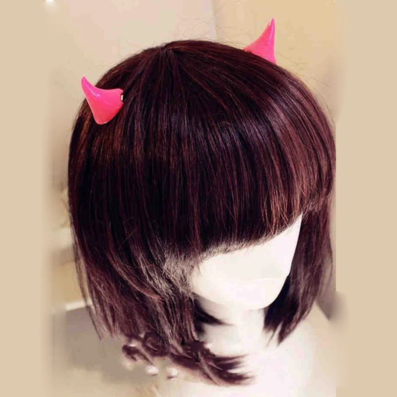 Горячая Распродажа 1 пара ужасов Готический маленький демонический гудок клипса