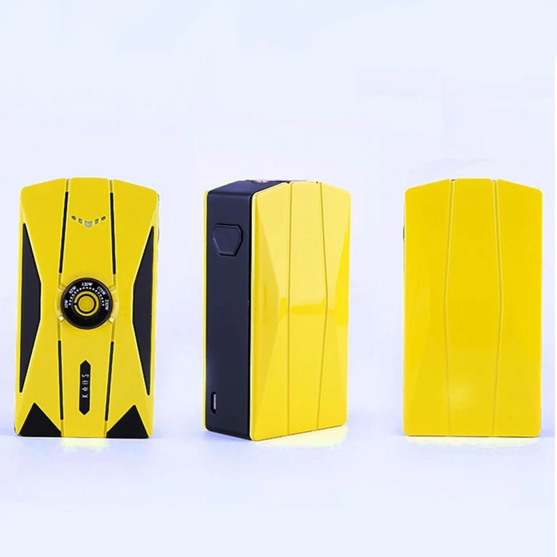 Распродажа! Sigelei Kaos Skycar Mod Vape Питание от двух аккумуляторов 18650 со сменным цветом