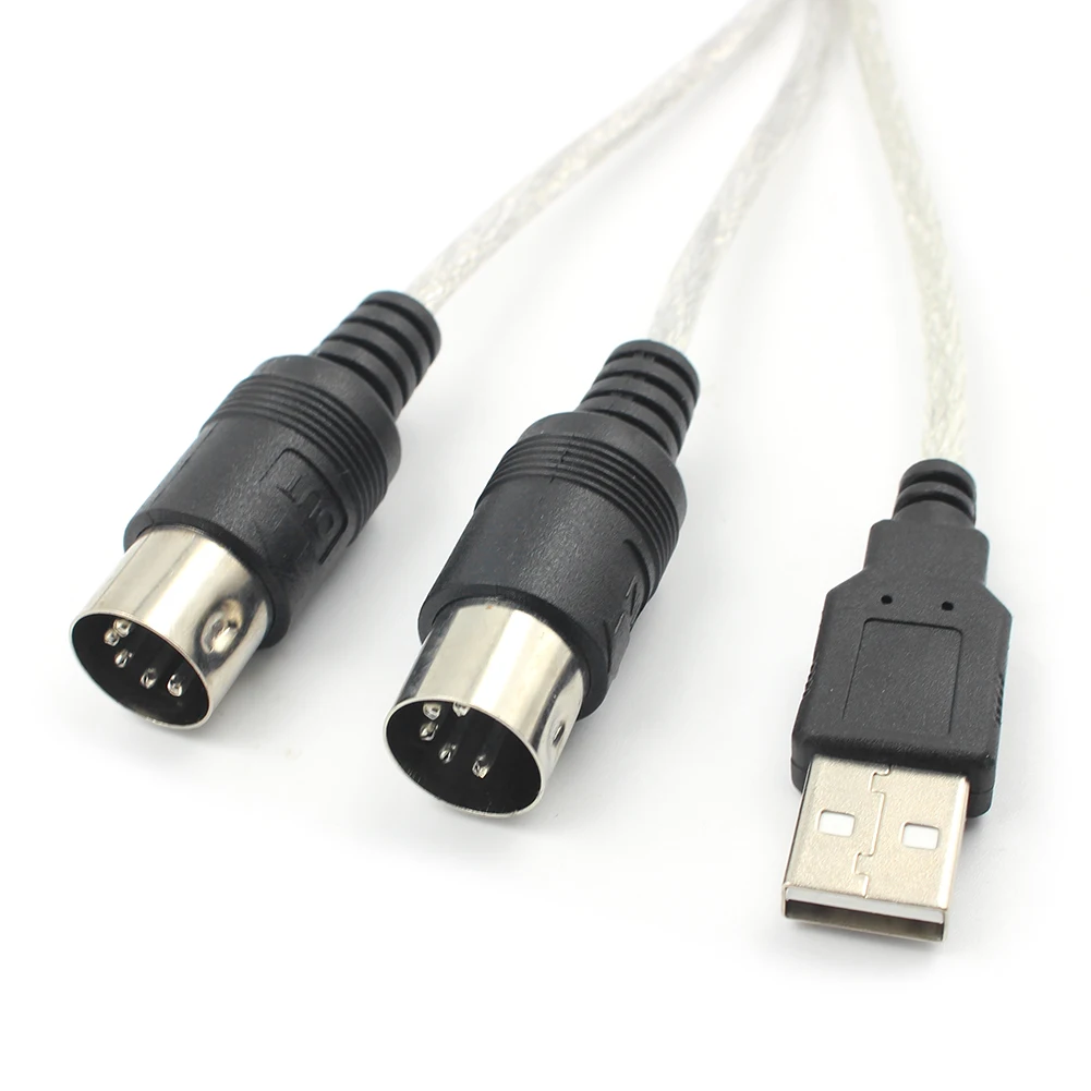 USB IN-OUT MIDI электронная клавиатура компонентный кабель адаптер Набор конвертер