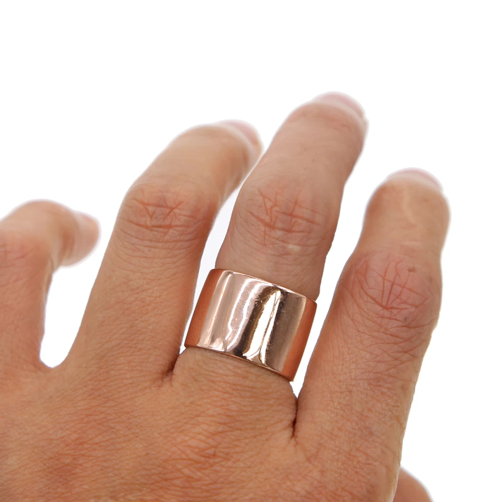 Большой Классический 925 штампованный серебряный элегантный Регулируемый