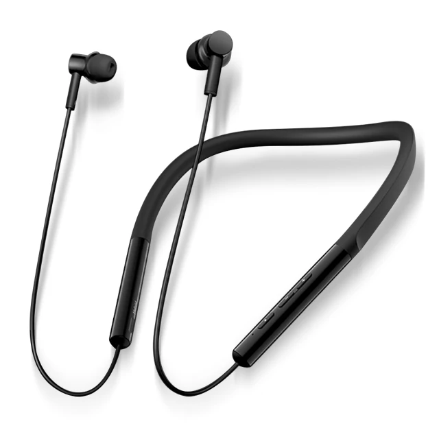 black Xiaomi ANC Bluetooth подголовник гарнитура беспроводной шумоподавление Магнитный Bluetooth Гибридный HD звук с микрофоном наушники - Цвет: black