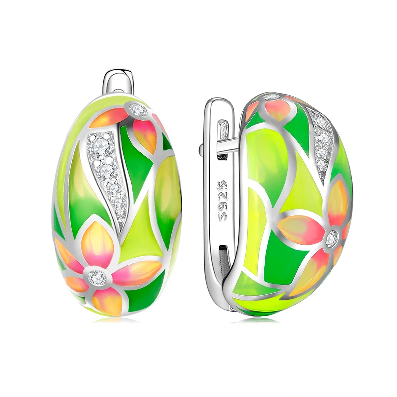 Изысканные ювелирные серьги в стиле бохо женские из стерлингового серебра 925