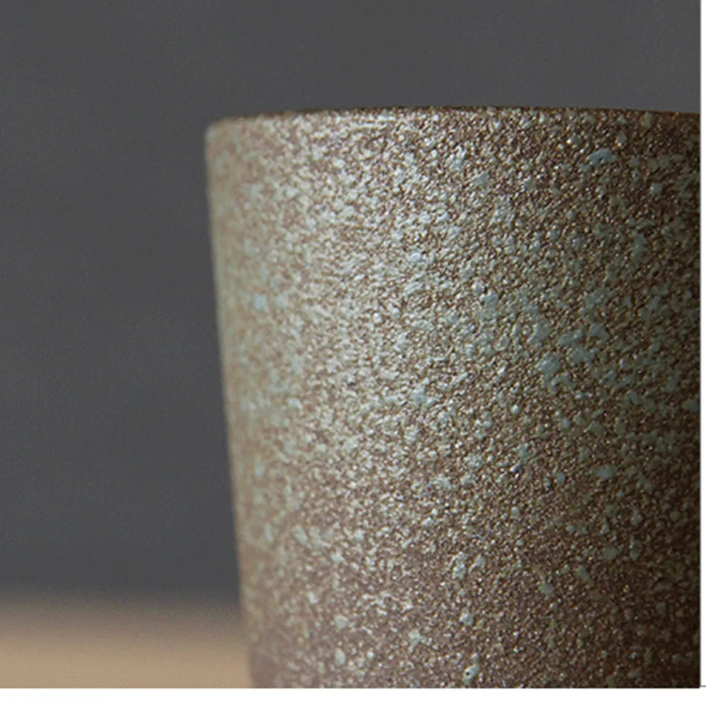 Винтажная прямая чайная чашка посуда для напитков керамическая кофейная кружка