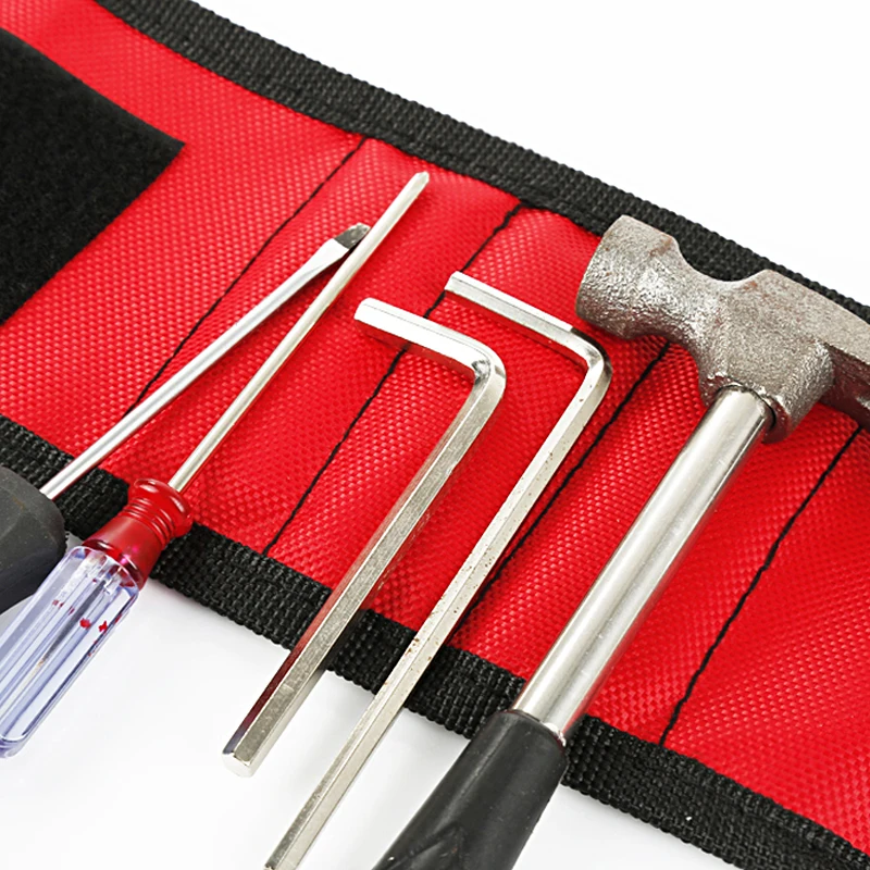 

Magnets Wrist Bag Magnetic Bracelet Tool Storage Bag Repair Tool Magnetic Wristband Holding Screws Storage Tool Holder
