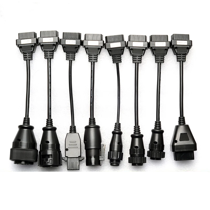 

Диагностическая линия для грузовиков, 8 шт., кабели для грузовиков Autocom Cdp Ds150 Delphi