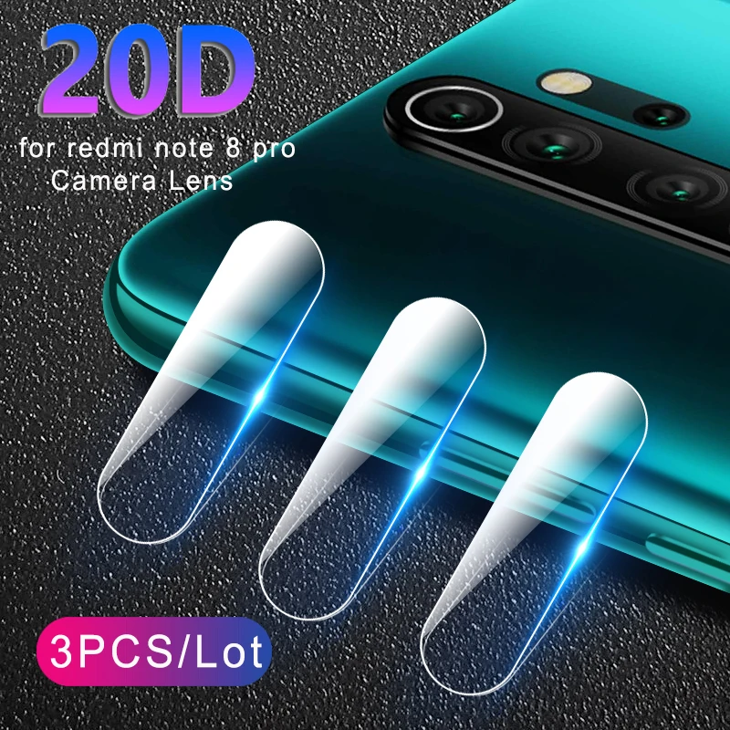Lamorniea 3 шт. Защитное стекло для объектива amera Xiaomi Redmi Note 8 Pro 8T линза камеры