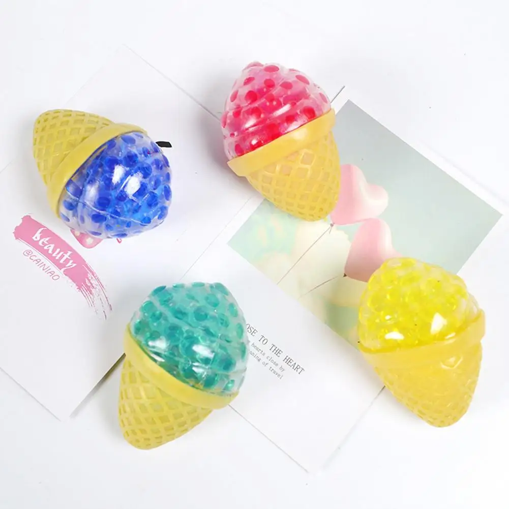 

Decompression Toy High Elastic Decompression Soft Rubber Beads Squeeze Music Vent Ball Environmental Protection Colorful Toys