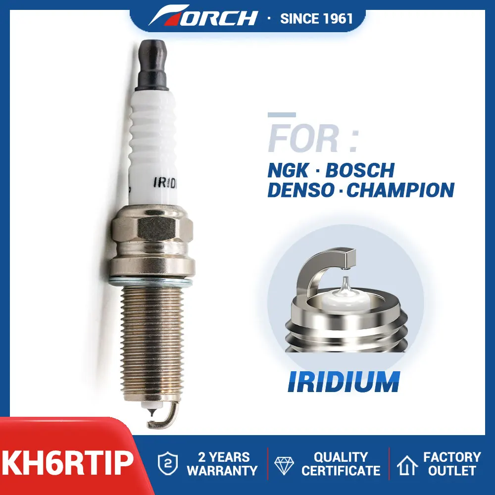 

Ignition System Engine Car Parts Spark Plug Torch KH6RTIP Iridium Platinum Candle Math for ILFR6B ILFR6G ILFR6G-E SILFR6A ILFR6A