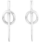 Новинка 2021, популярные модные и просторные серьги из серебра 925 пробы, подходят для бесплатной оптовой транспортировки для женщин