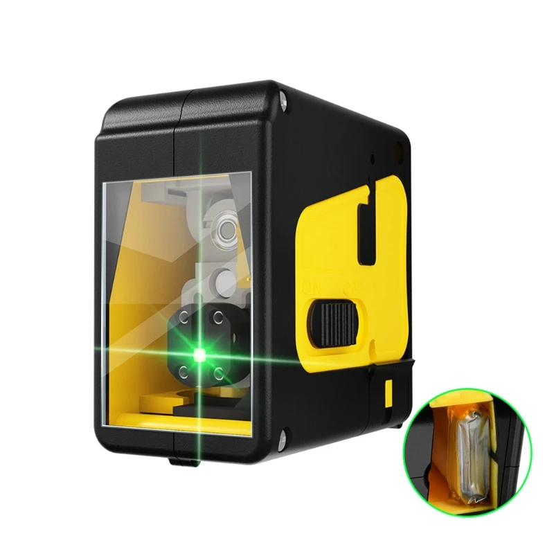 

Level 2 Red / Green Rechargeable Mileseey Lines Leveling Self-leveling Vertical Cross Device