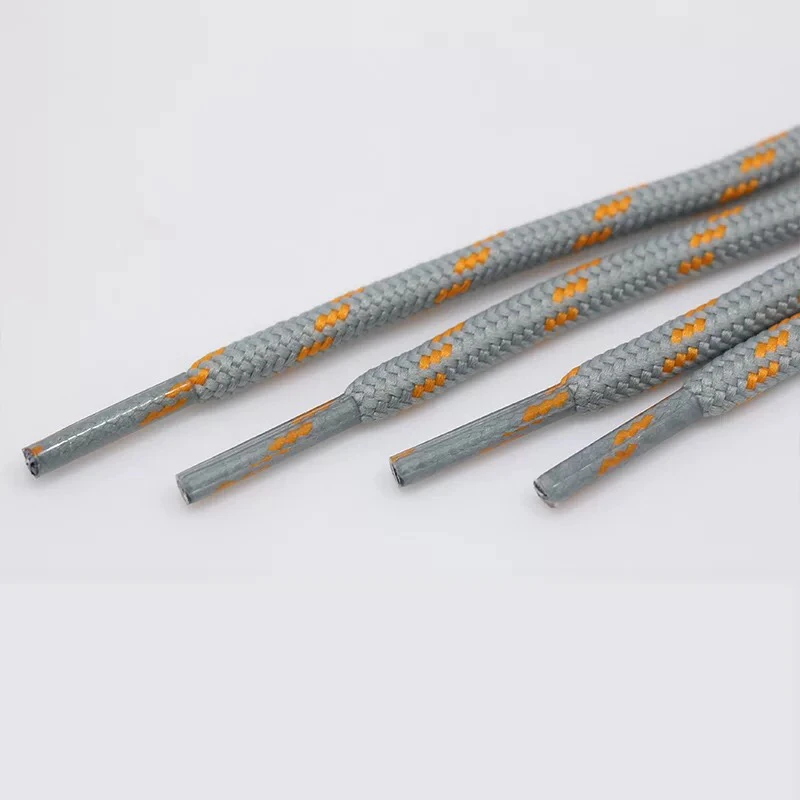 1 Pair 19 Colors Outdoor Hiking Shoe laces Round Sneakers Shoelaces for Boots Non-slip Endurance Shoelace 100 120 140 160 CM