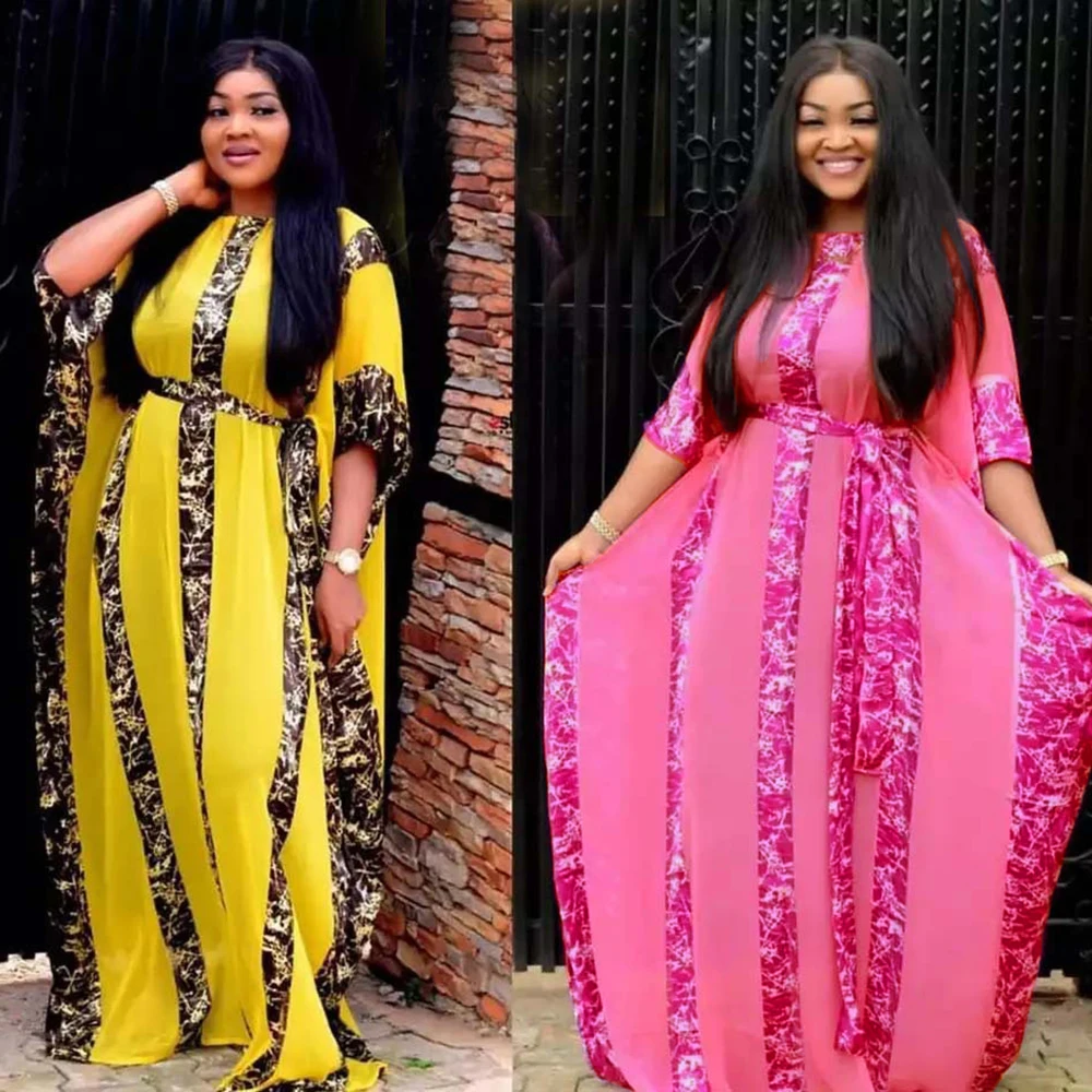 

South African Dresses For Women 2022 New Vetement Femme Dashiki African Print Dresses Africa Ladies Clothing Ankara Summer Dress