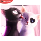 HUACAN 5D DIY Алмазная вышивка животные кот мультфильм декор для дома подарок ручной работы полная площадь Алмазный картины бисером