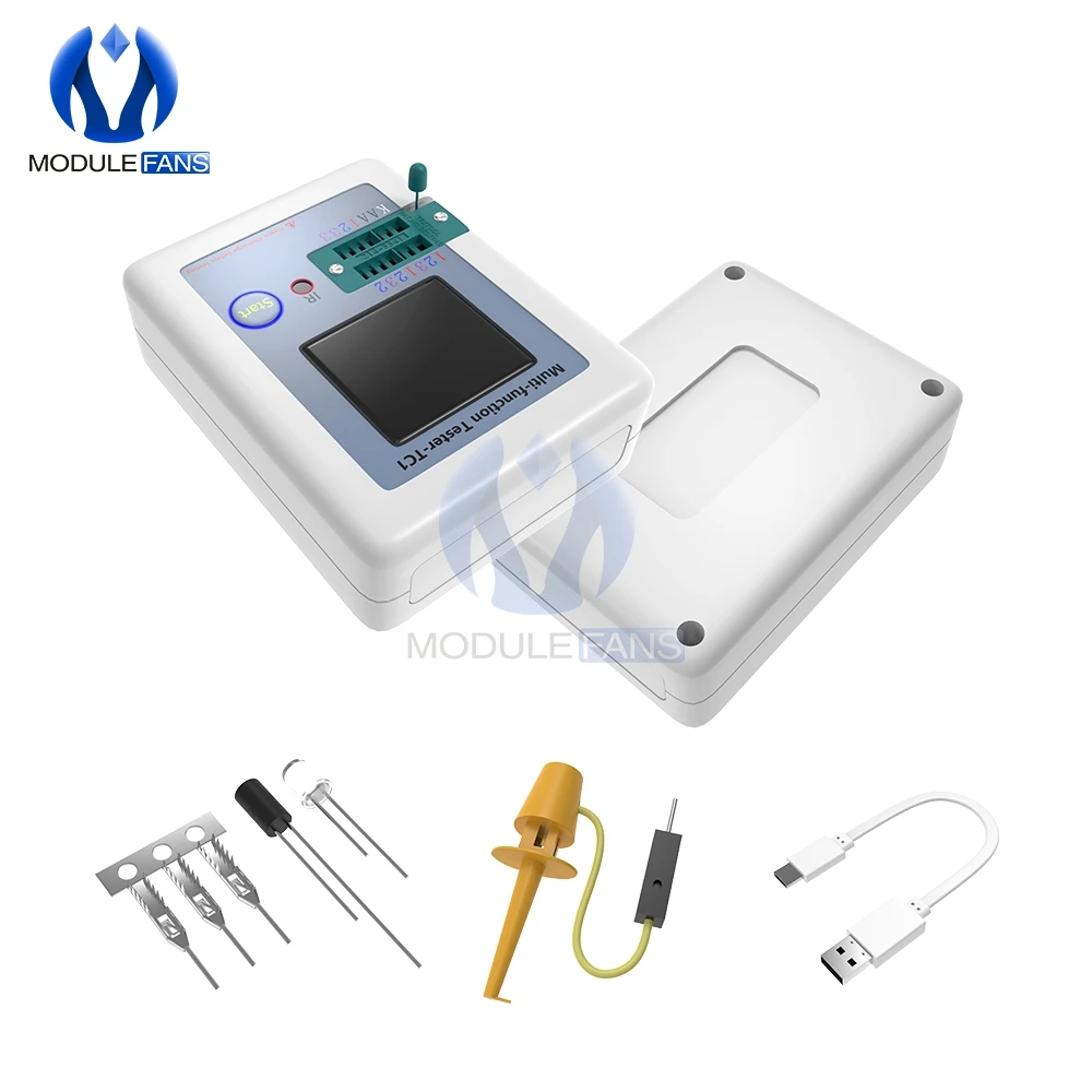 Многофункциональный регулируемый тестер транзисторов с цветным дисплеем