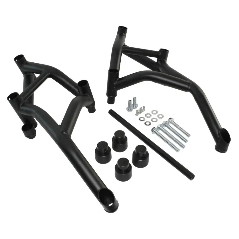 Черный трюковая клетка двигатель бампер Защита бампера слайдер протектор для