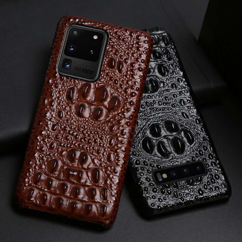 Чехол из натуральной кожи для Samsung Galaxy S21 S8 S9 s10e S10 Plus Note Ultra 8 10 plus чехол A50 A51 A70 A71