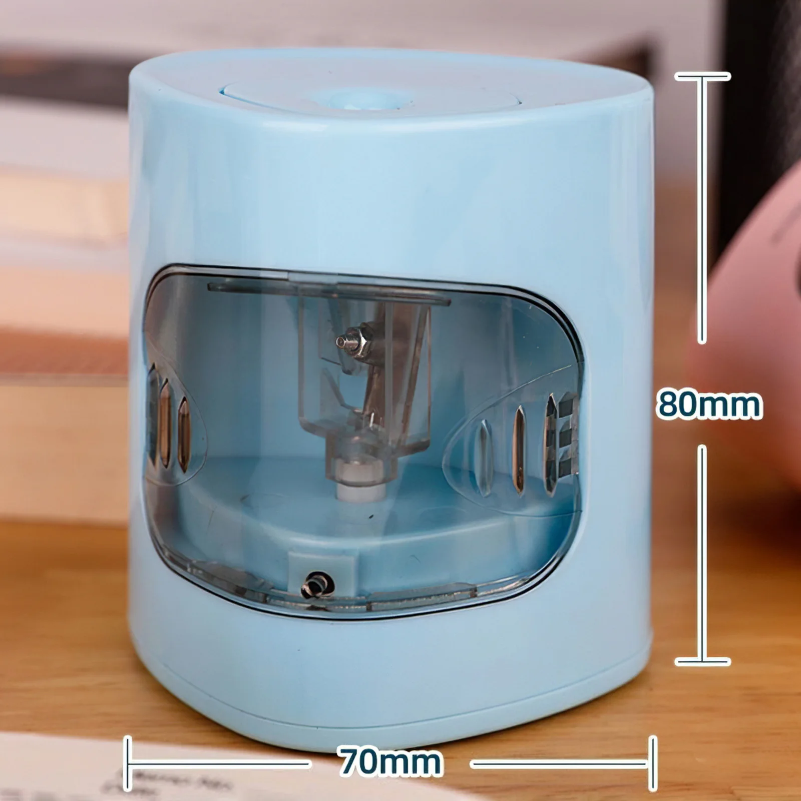 

Electric Switch Pencil Sharpener Automatic Pencil Sharpener Stationery USB Powered Battery Operated Home Office School Supplies