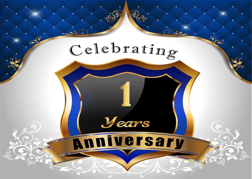 

Little Prince Baby Shower Photo Background Royal Blue Gold Boy Royal Celebration birthday Party Banner Backdrops for Photography