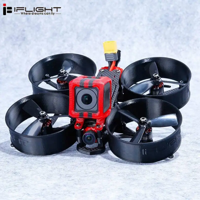 IFlight MegaBee 3 дюйма Cinewhoop FPV гоночный Дрон BNF F4 Контроллер полета 2-4S 35A ESC 500mW VTX