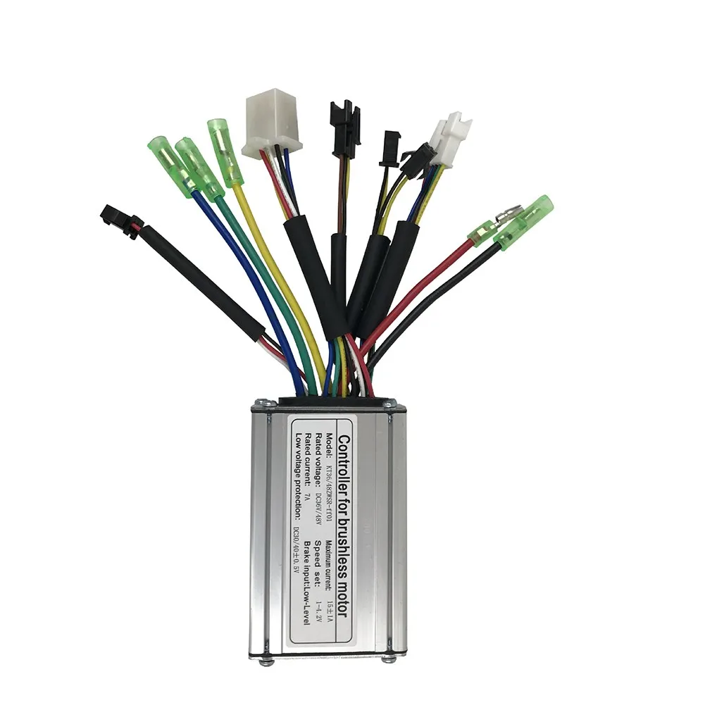 

E-bike KT 36V/48V 250W 15A SM Controller+LCD8H Display+Sensor+Thumb Throttle Free Shipping High Quality