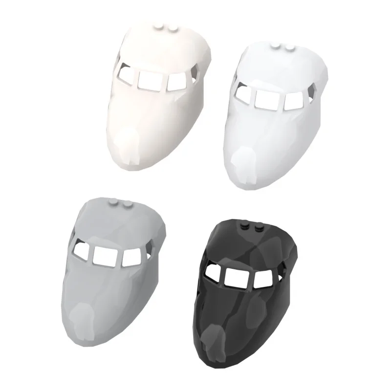 

MOC Assembles Particles 18907 6x10x4 Aircraft Head Building Blocks Parts Classic Brand Kids DIY Tech Parts Toys