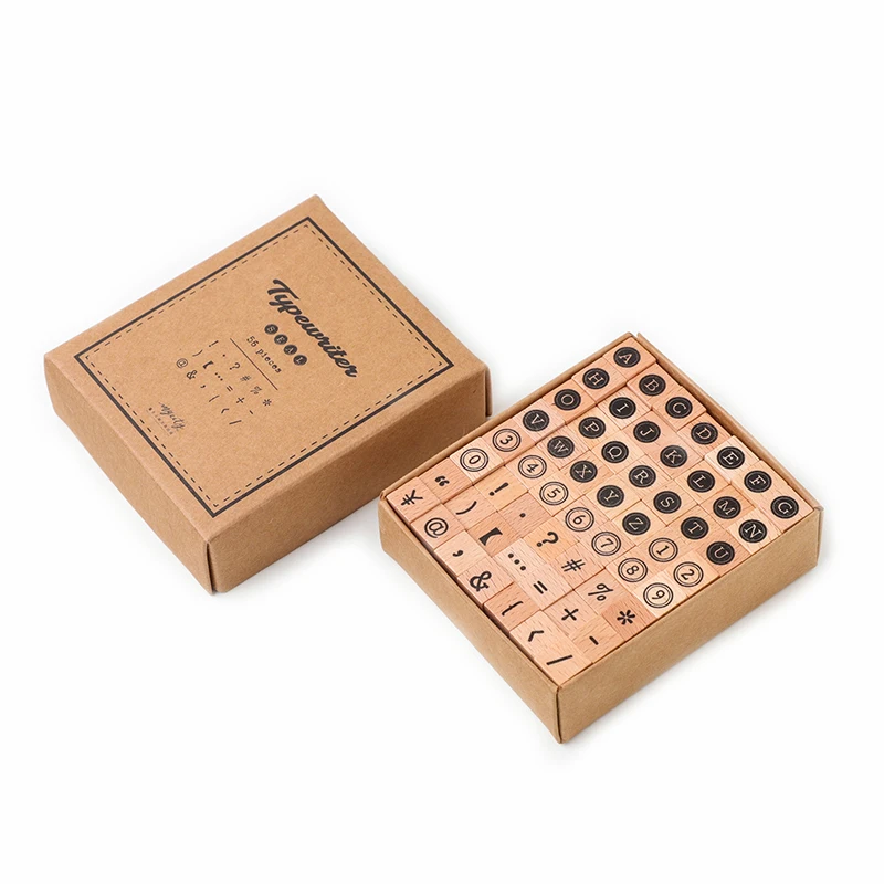 Базовый символ письмо календарь деревянный штамп деревянные резиновые штампы