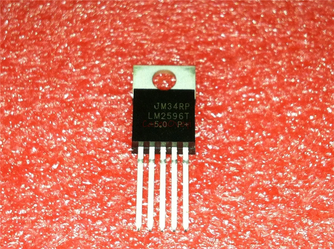10 шт./лот LM2596T-5.0 LM2596T LM2596 TO-220-5 на